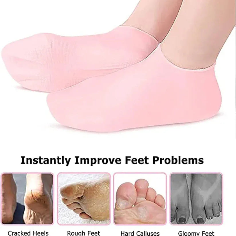 (Buy 1 Get 1 Free ) Silicon Socks For Unisex Men& Women