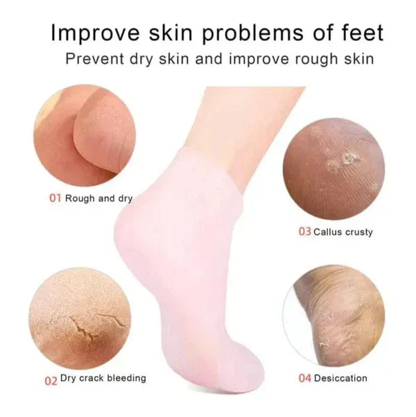 (Buy 1 Get 1 Free ) Silicon Socks For Unisex Men& Women