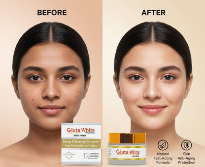 Gluta White Cream for Face Whitening & Brightening