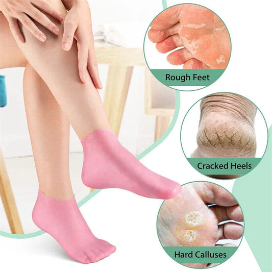 (Buy 1 Get 1 Free ) Silicon Socks For Unisex Men& Women